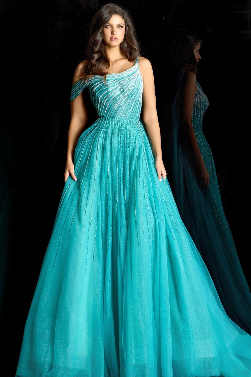 Jovani 45645 — Peacock
