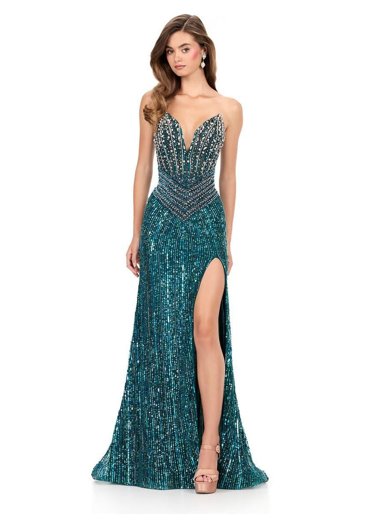 Ashley Lauren 12274 — Peacock