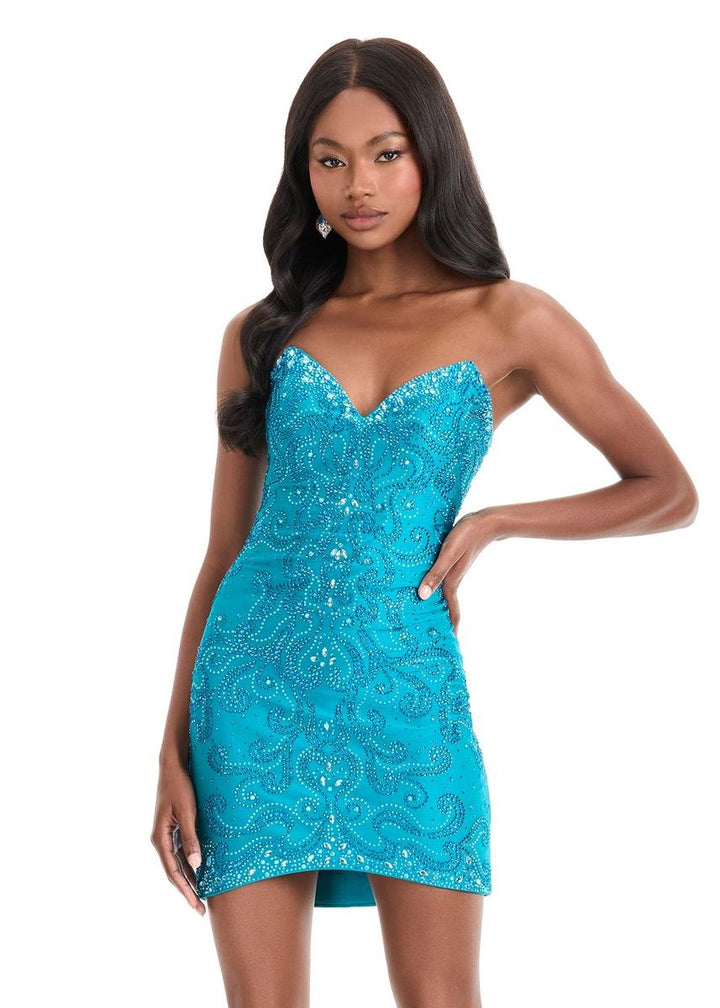 Ashley Lauren 4862 — Peacock