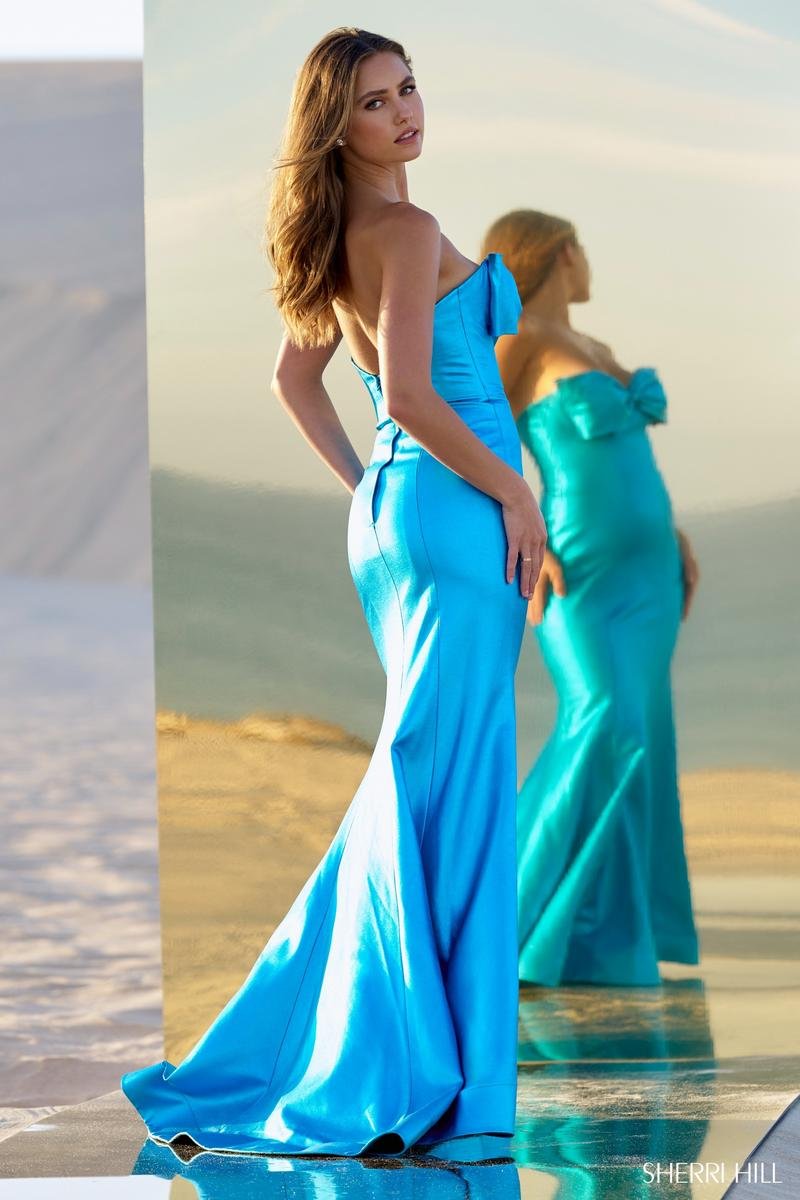 Sherri Hill 56817 Peacock Prom Dress