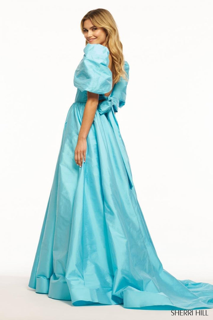 Sherri Hill 55979 Peacock Prom Dress
