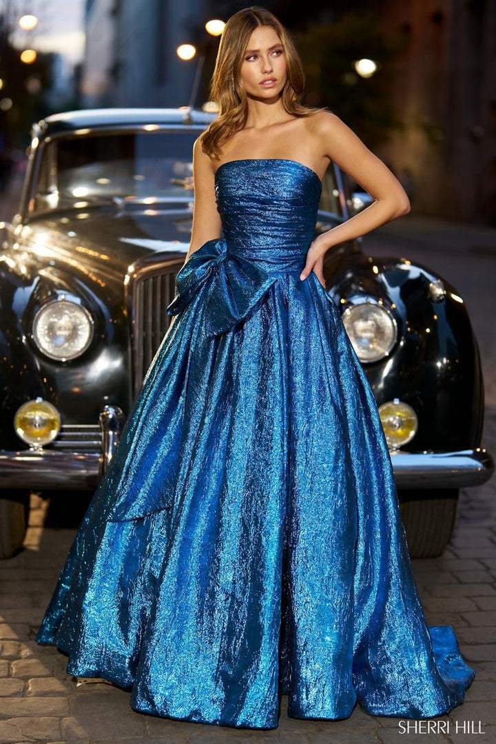 Sherri Hill 56768 Peacock Prom Dress