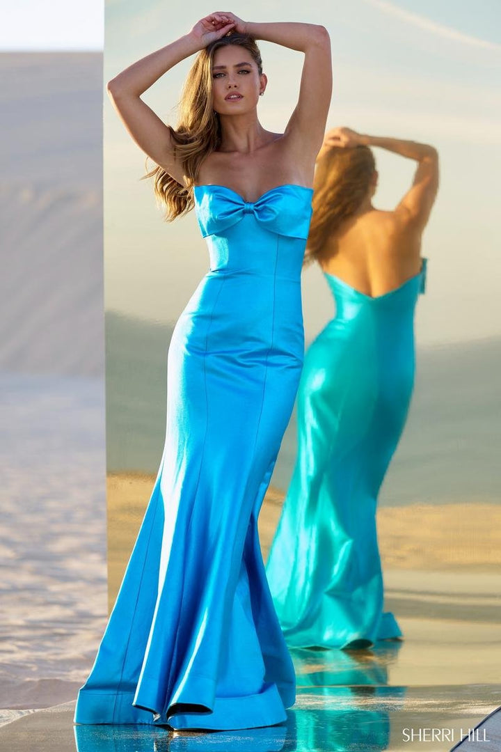 Sherri Hill 56817 Peacock Prom Dress