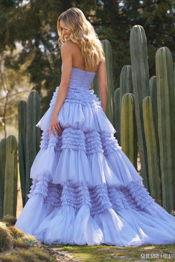 Sherri Hill 55677 Periwinkle Prom Dress