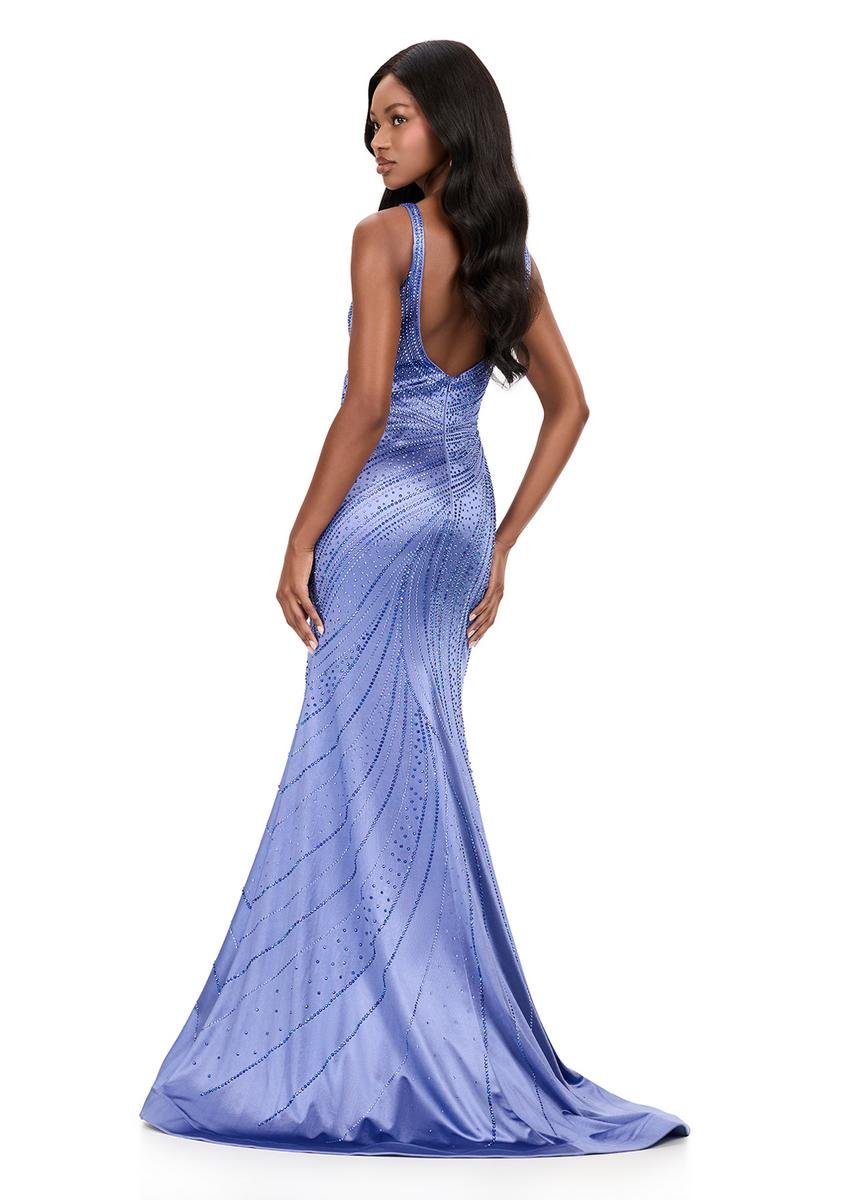 Ashley Lauren 12203 Periwinkle Prom Dress
