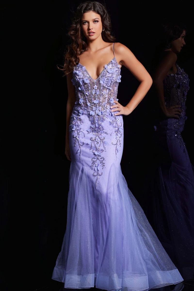 Jovani 05839 — Perriwinkle