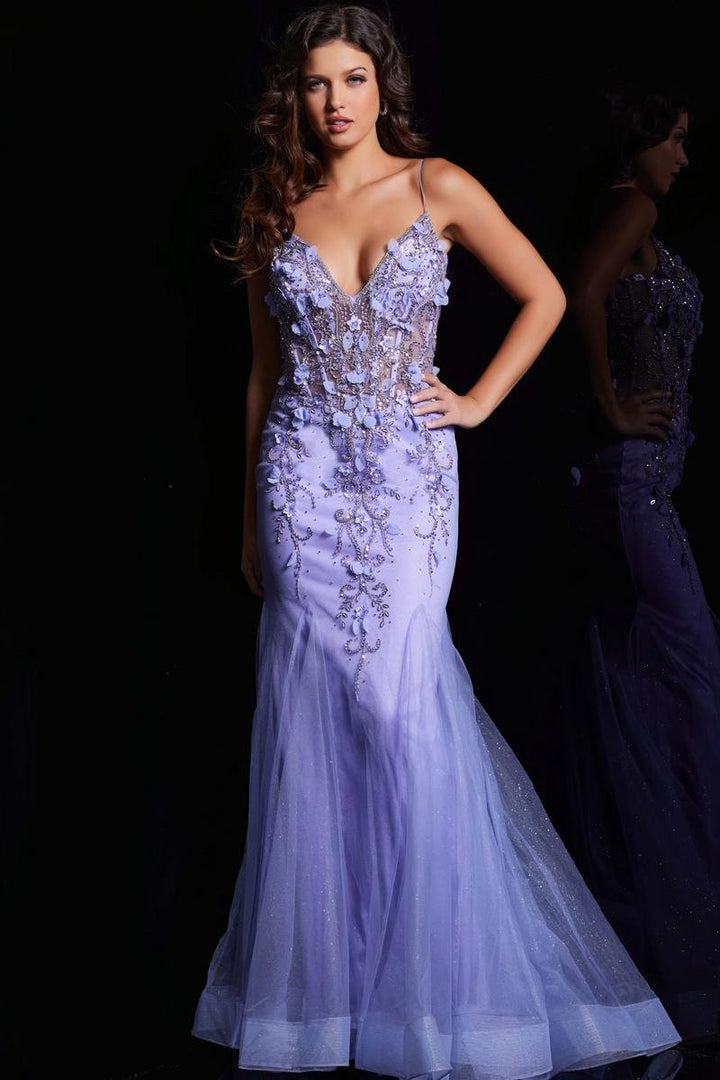 Jovani 05839 — Perriwinkle