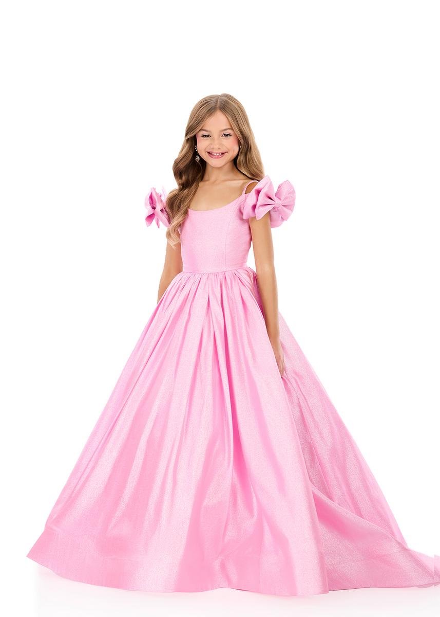 Ashley Lauren 8349 Pink Prom Dress