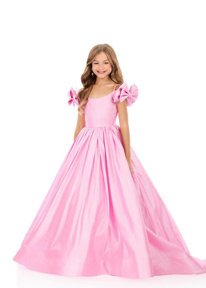 Ashley Lauren 8349 Pink Prom Dress