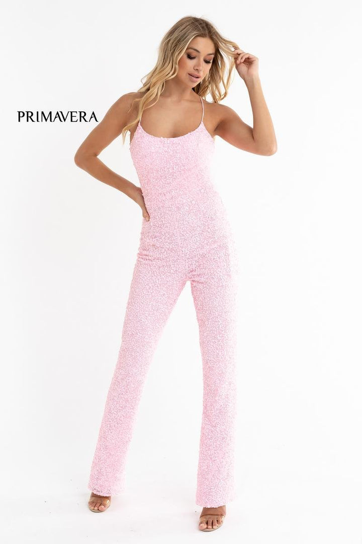 Primavera Couture 3774 Pink Prom Dress