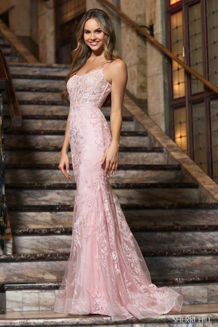 Sherri Hill 55200 — Pink