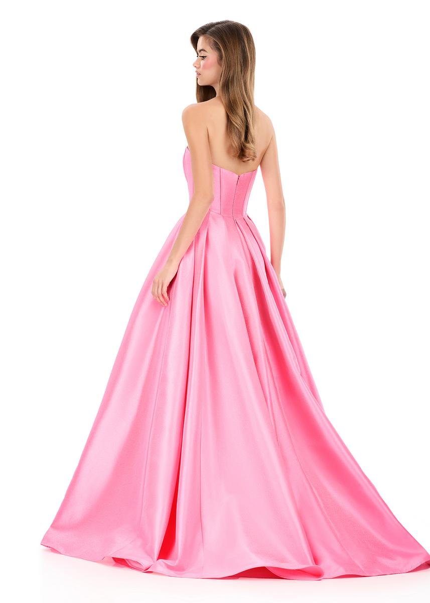 Ashley Lauren 12264 Pink Prom Dress
