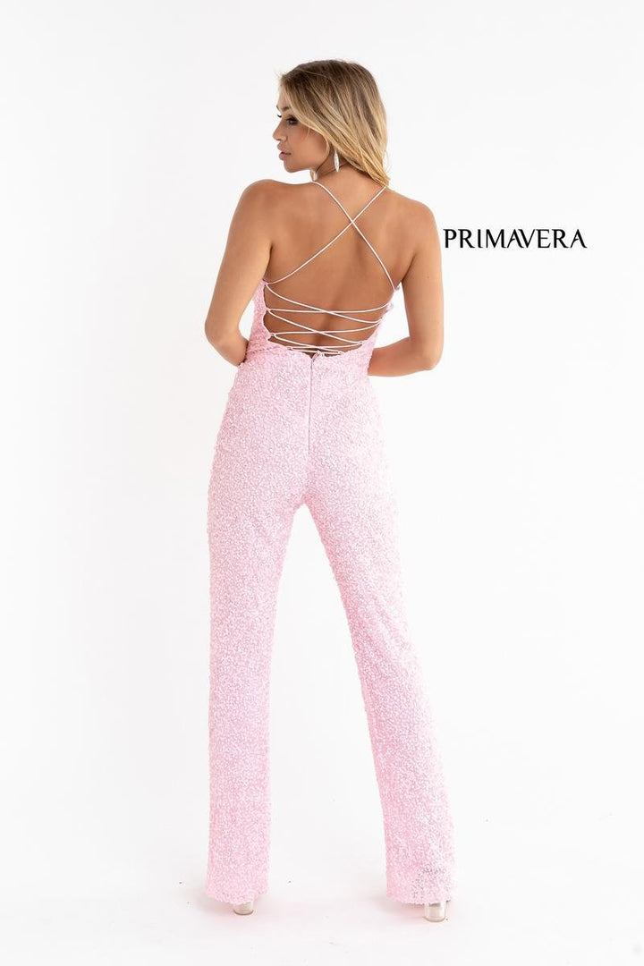 Primavera Couture 3774 Pink Prom Dress