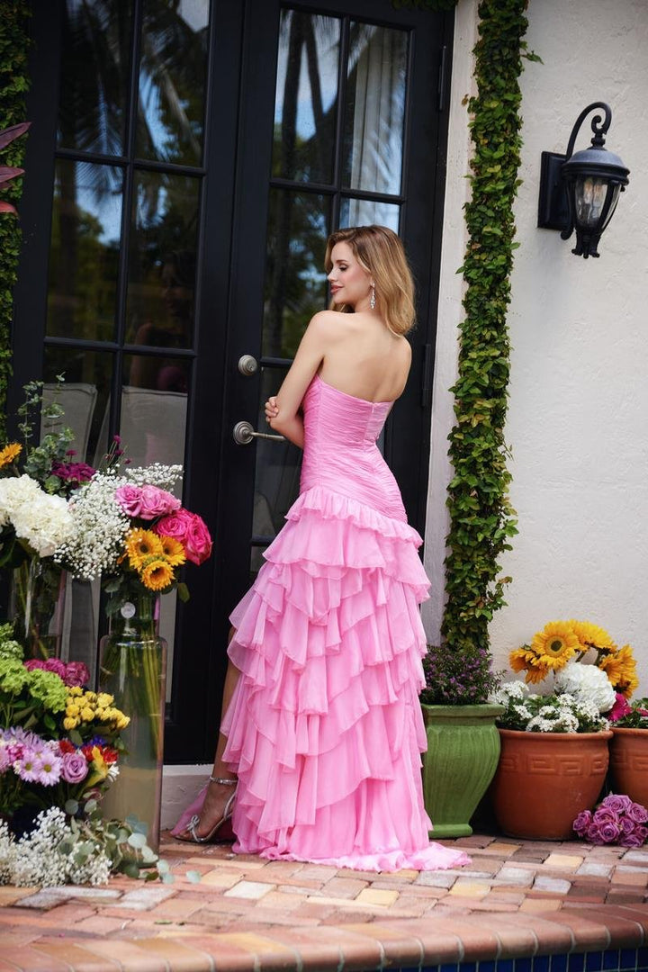 Ava Presley 40118 Pink Prom Dress