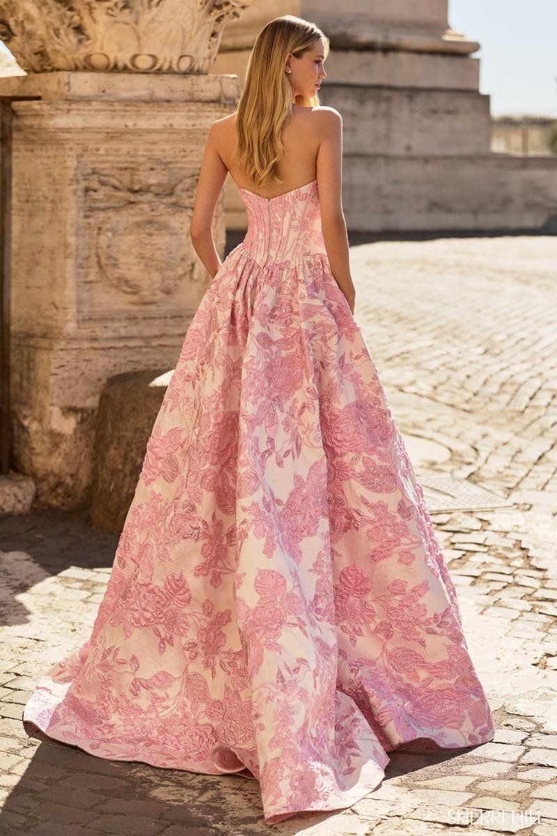 Sherri Hill 57912 Pink Prom Dress