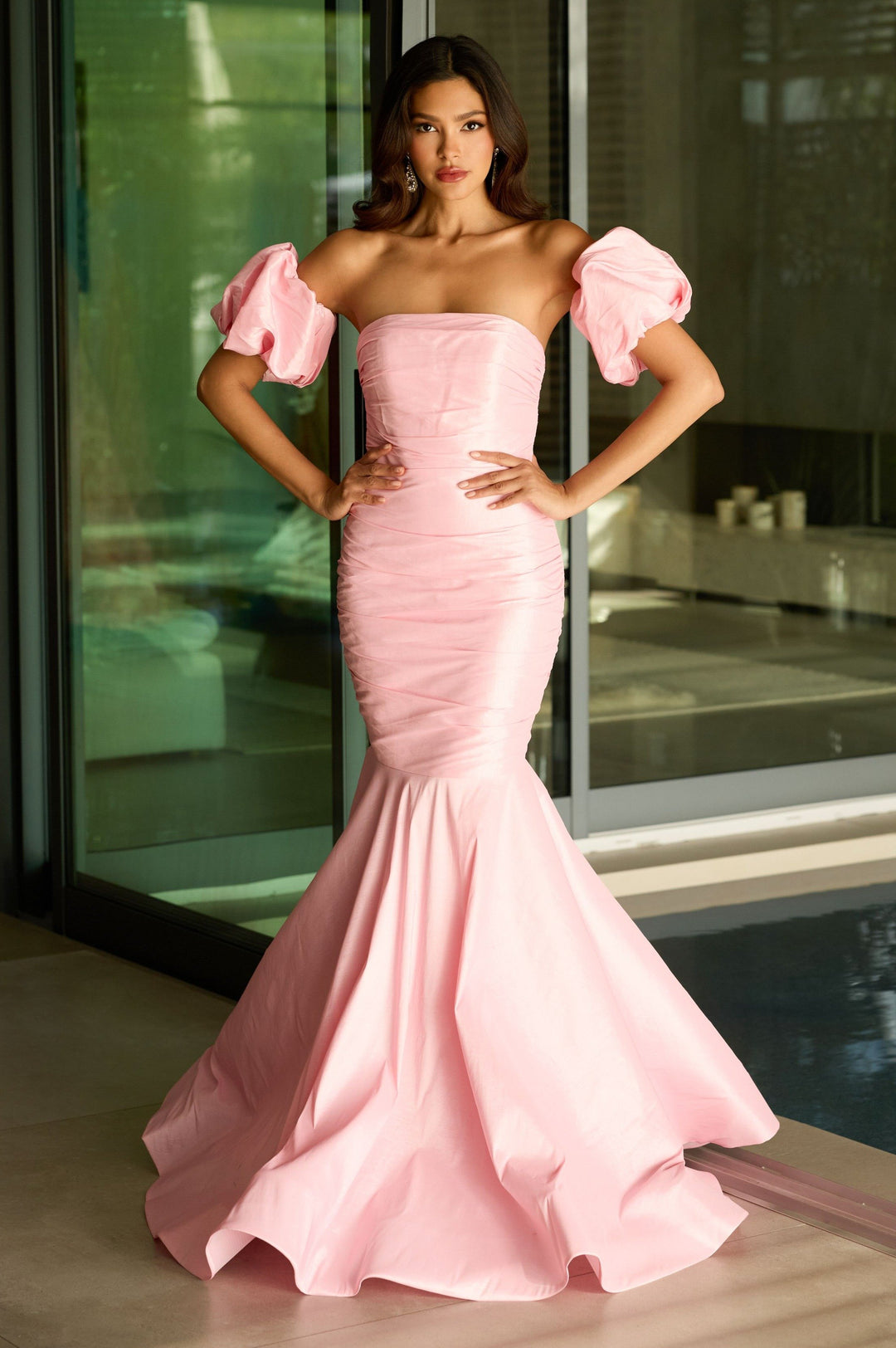 Ava Presley 47172 Pink Prom Dress