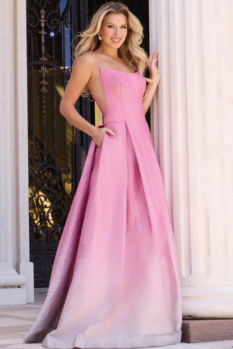 Jovani 44435 — Pink/Champagne