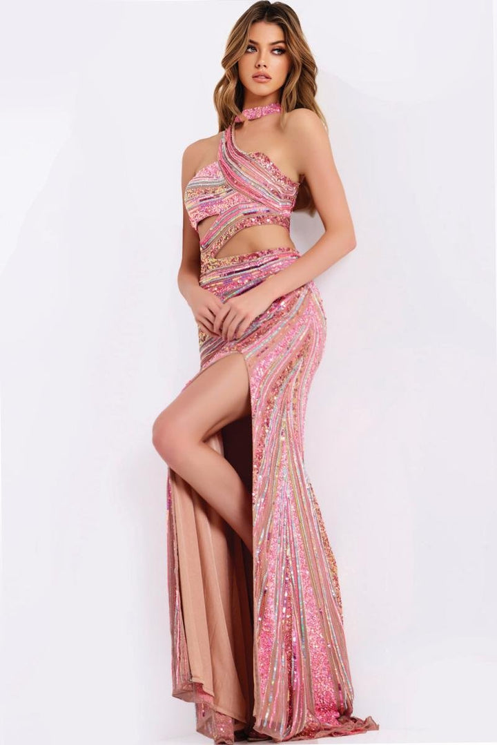 Jovani 49266 — Pink Multi