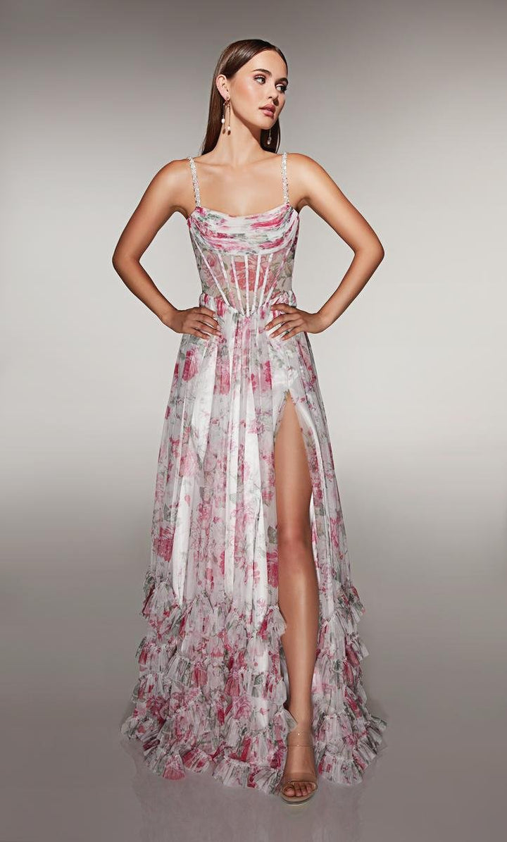 Alyce Paris 62202 — Pink-White