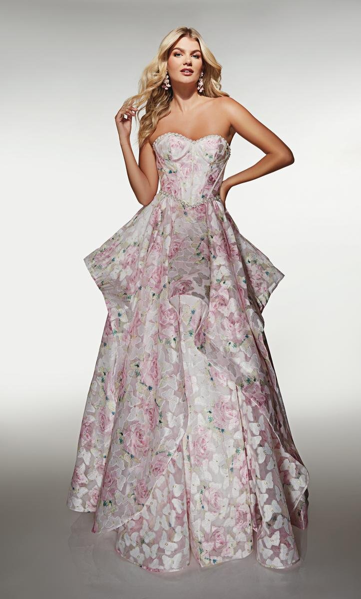 Alyce Paris 62071 — Pink-White