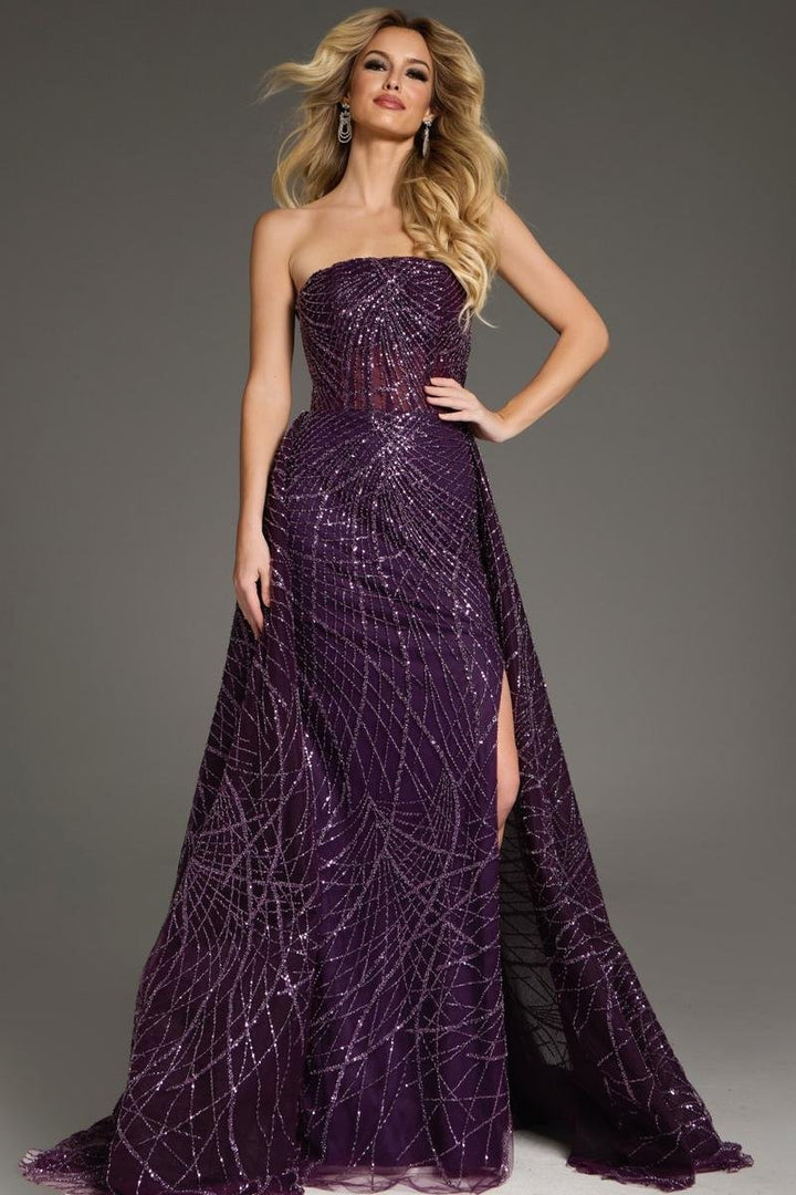 Jovani 39029 — Plum
