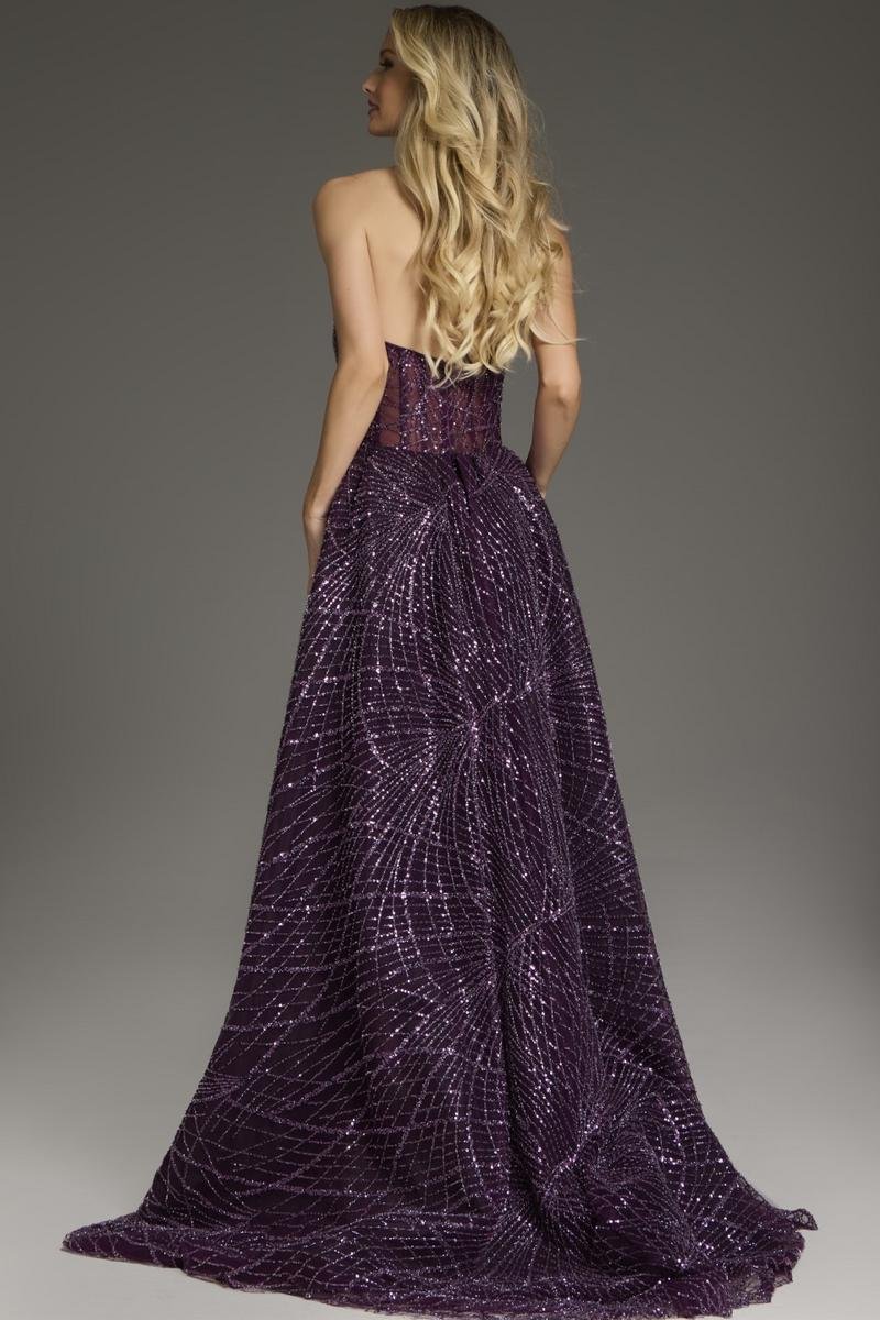 Jovani 39029 — Plum