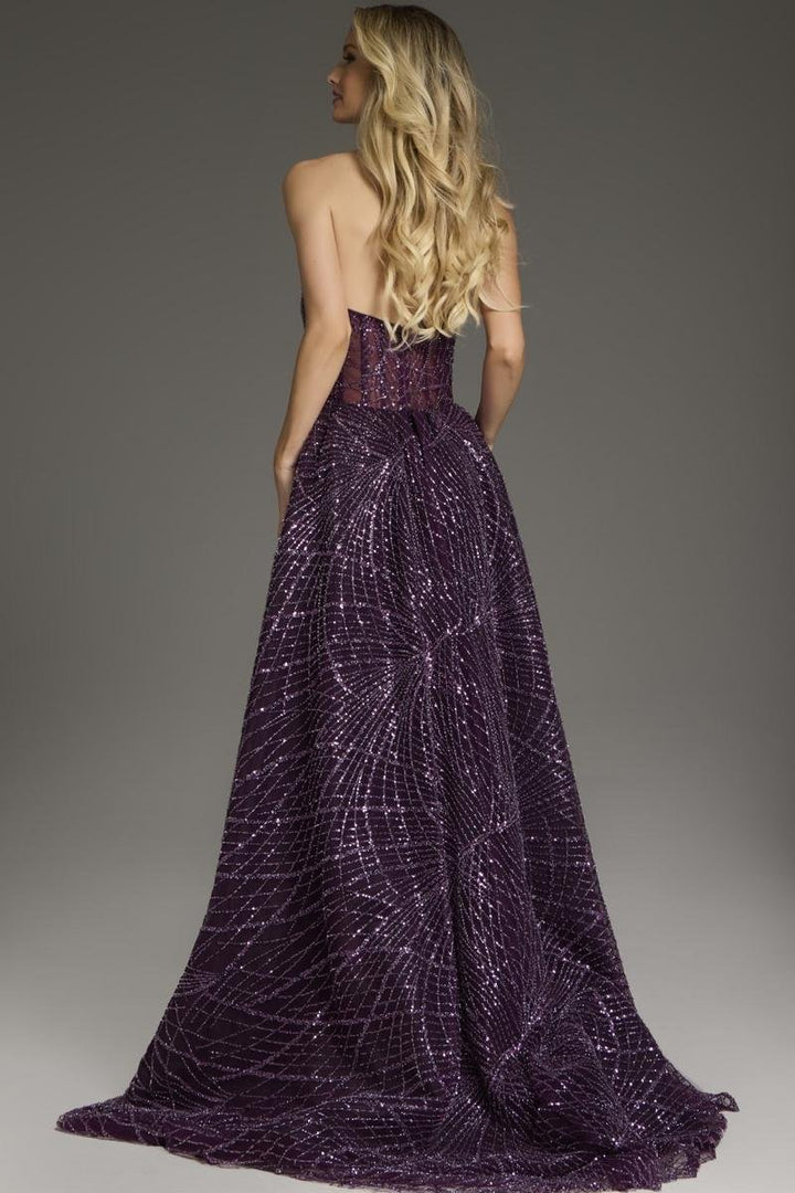 Jovani 39029 — Plum