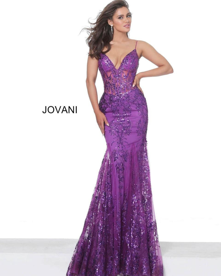 Jovani 3675 — Purple