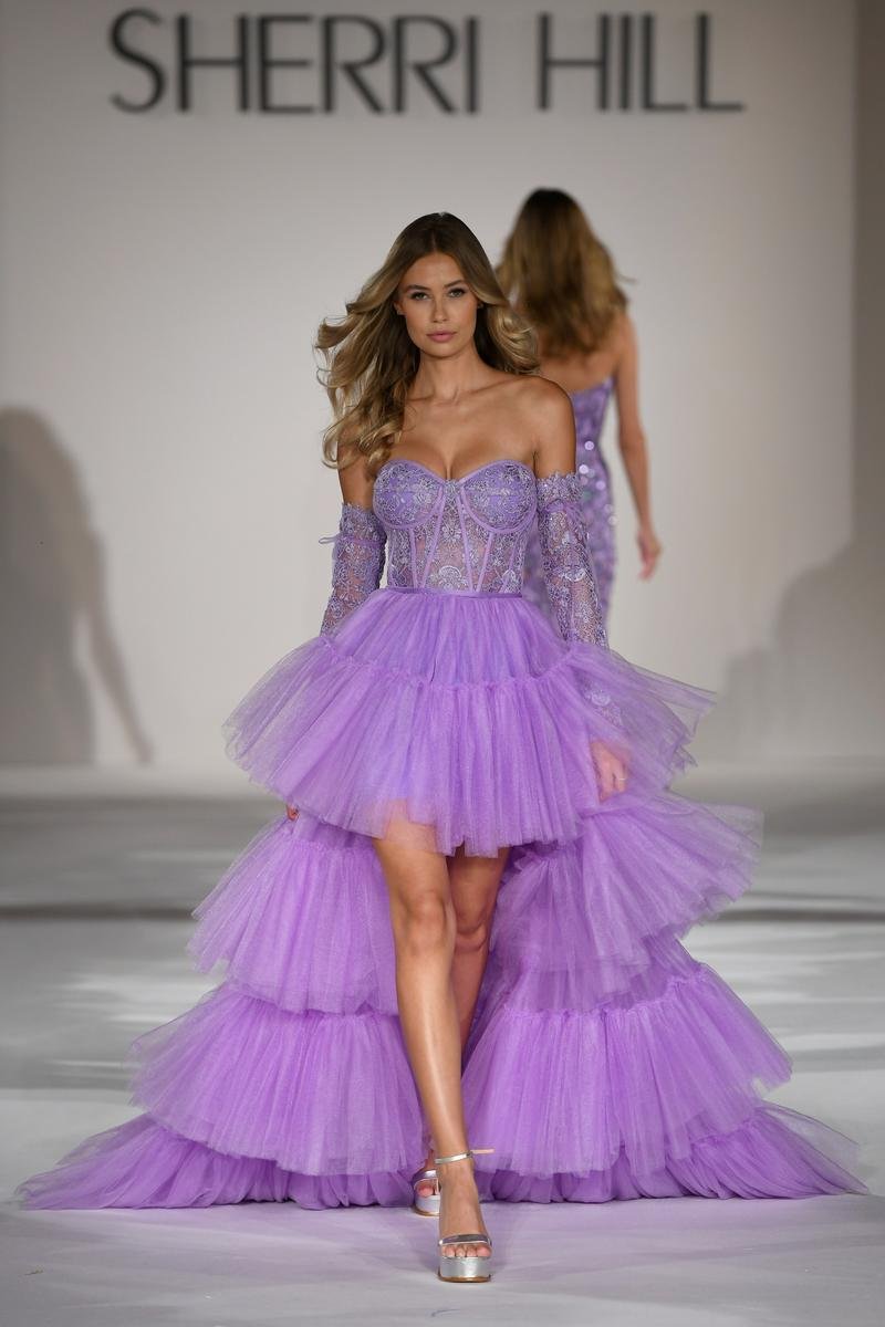 Sherri Hill 55453 — Purple