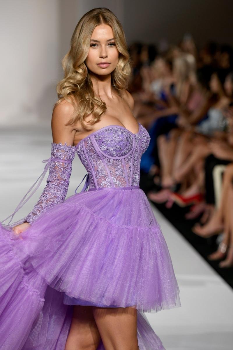 Sherri Hill 55453 — Purple