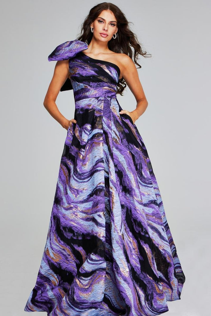 Jovani 40695 — Purple/Multi