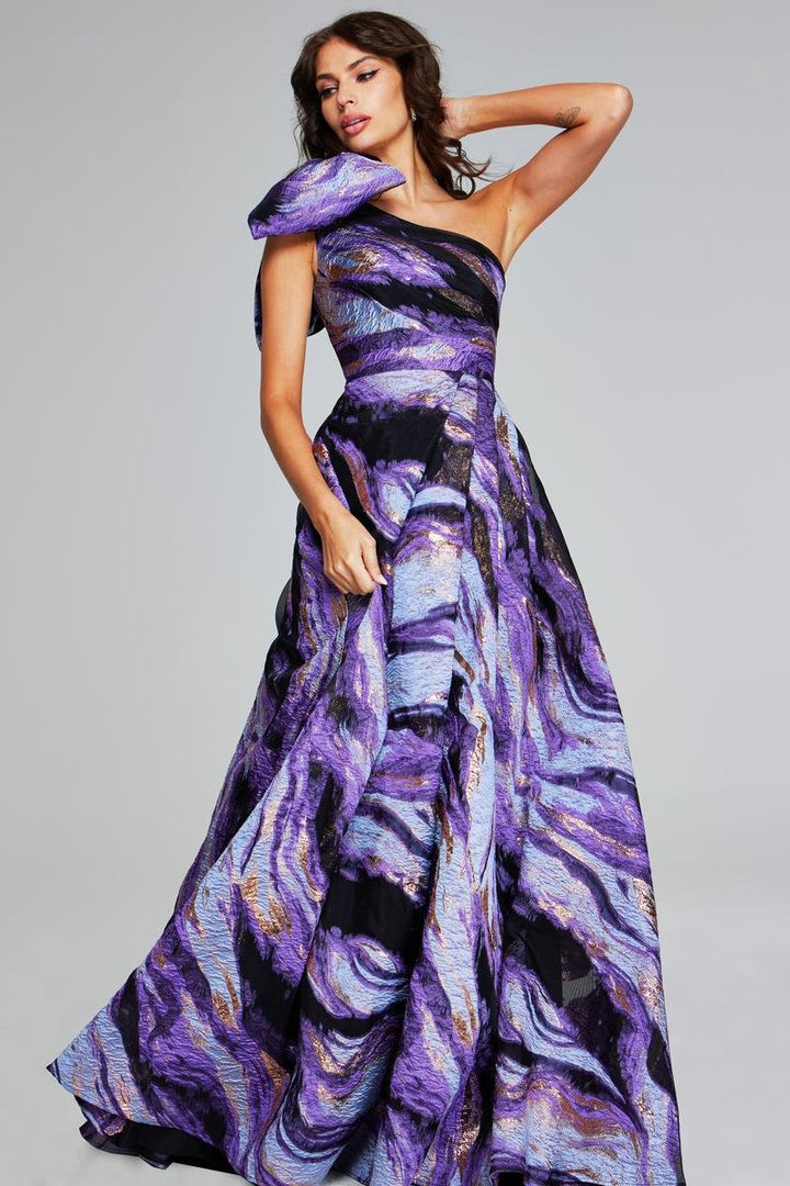 Jovani 40695 — Purple/Multi