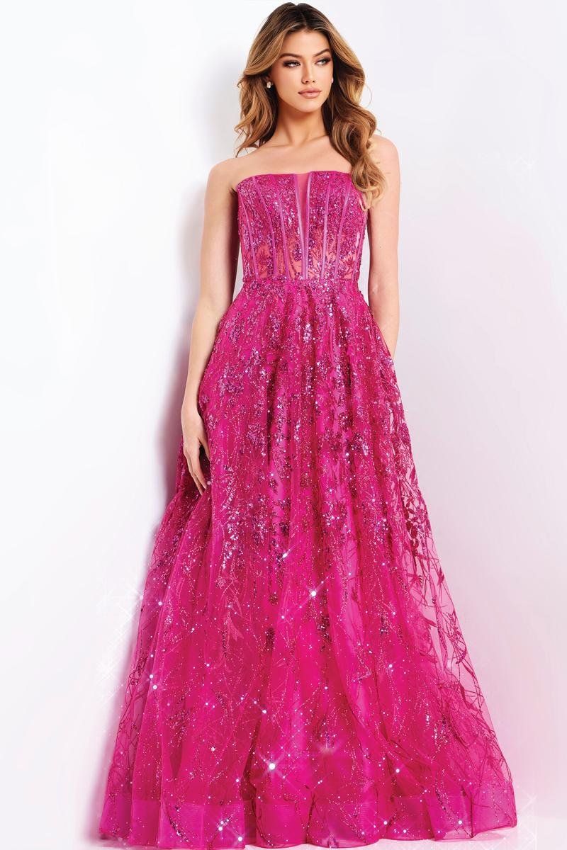 Jovani 45913 — Rasberry