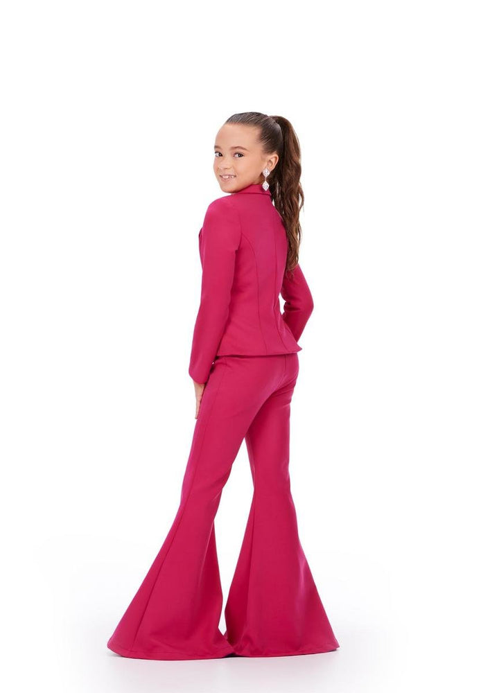 Ashley Lauren 8206 Raspberry Prom Dress
