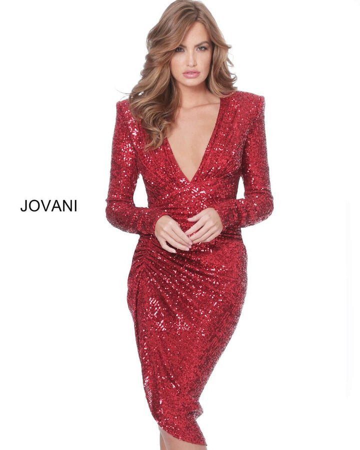 Jovani 04257 — Red