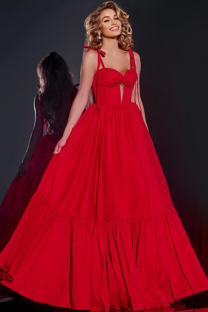 Jovani 44182 Red Prom Dress