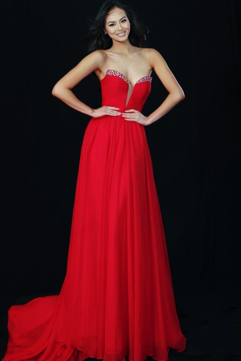 Jovani 49422 Red Prom Dress