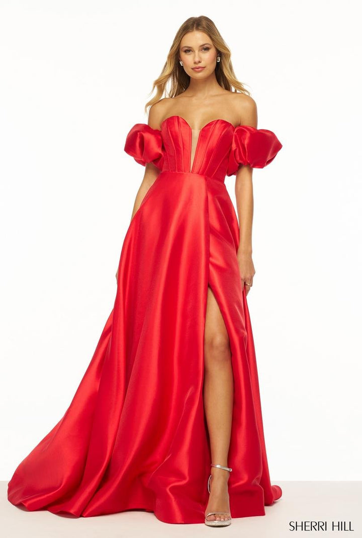 Sherri Hill 56249 — Red