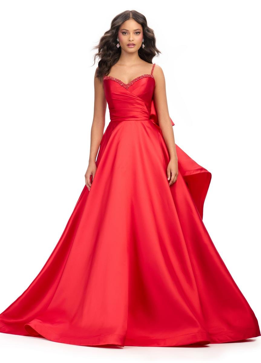 Ashley Lauren 11769 Red Prom Dress