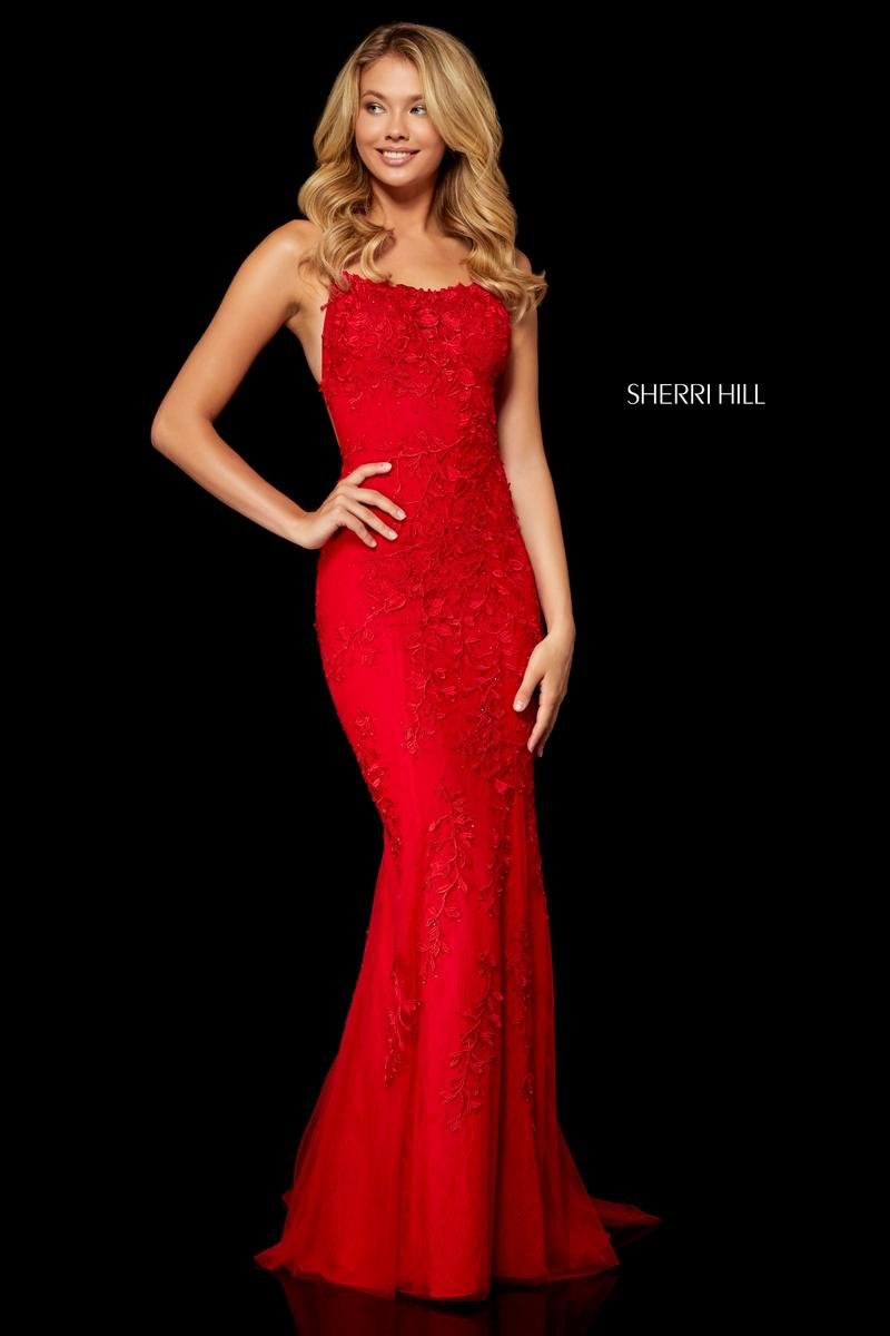 Sherri Hill 52338 — Red