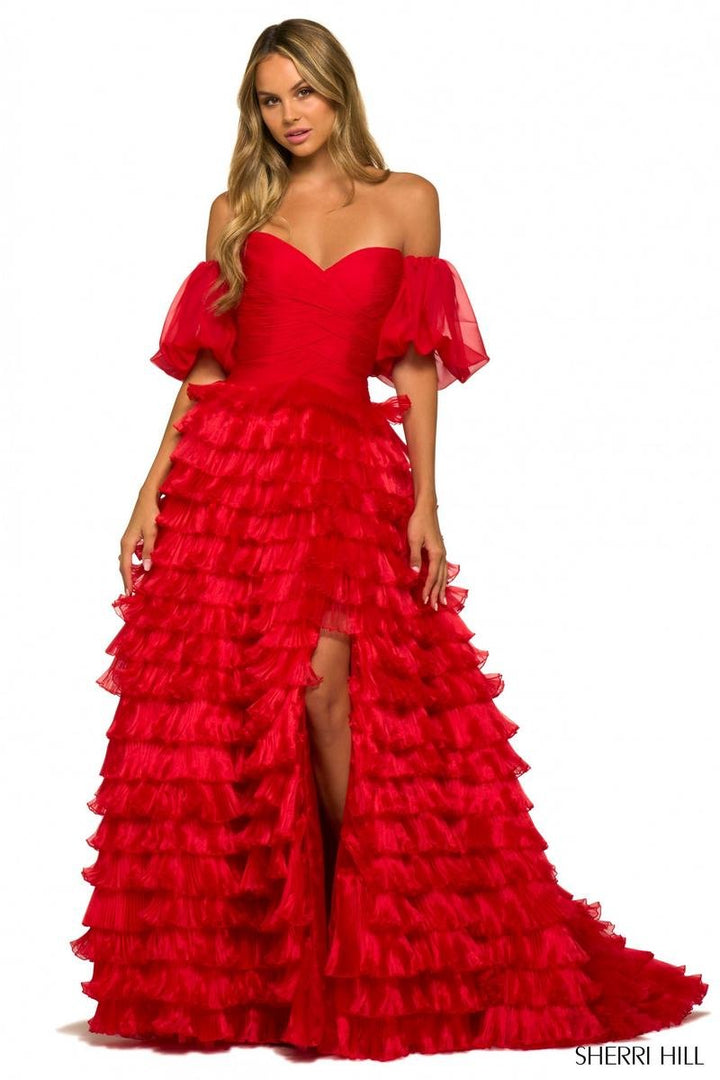 Sherri Hill 55428 — Red
