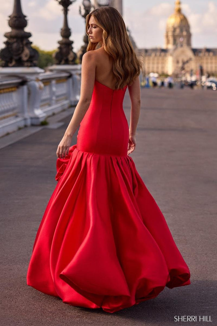 Sherri Hill 57845 Red Prom Dress