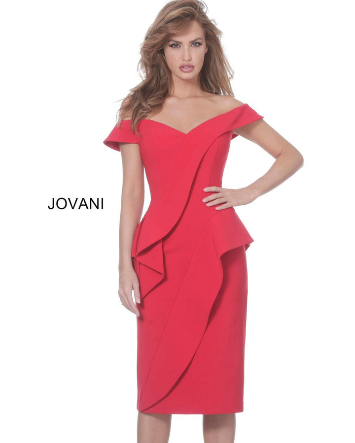 Jovani 04426 Red Prom Dress