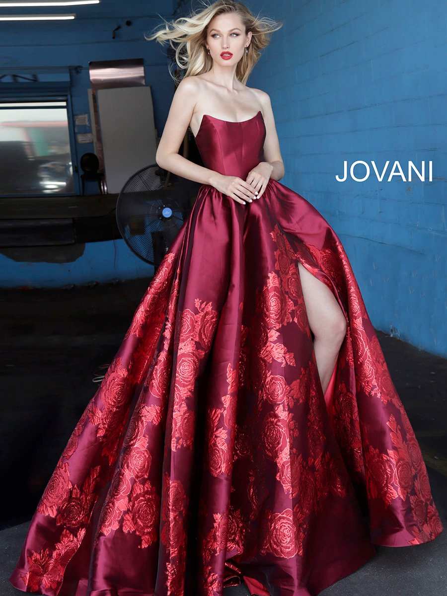 Jovani 02038 — Red