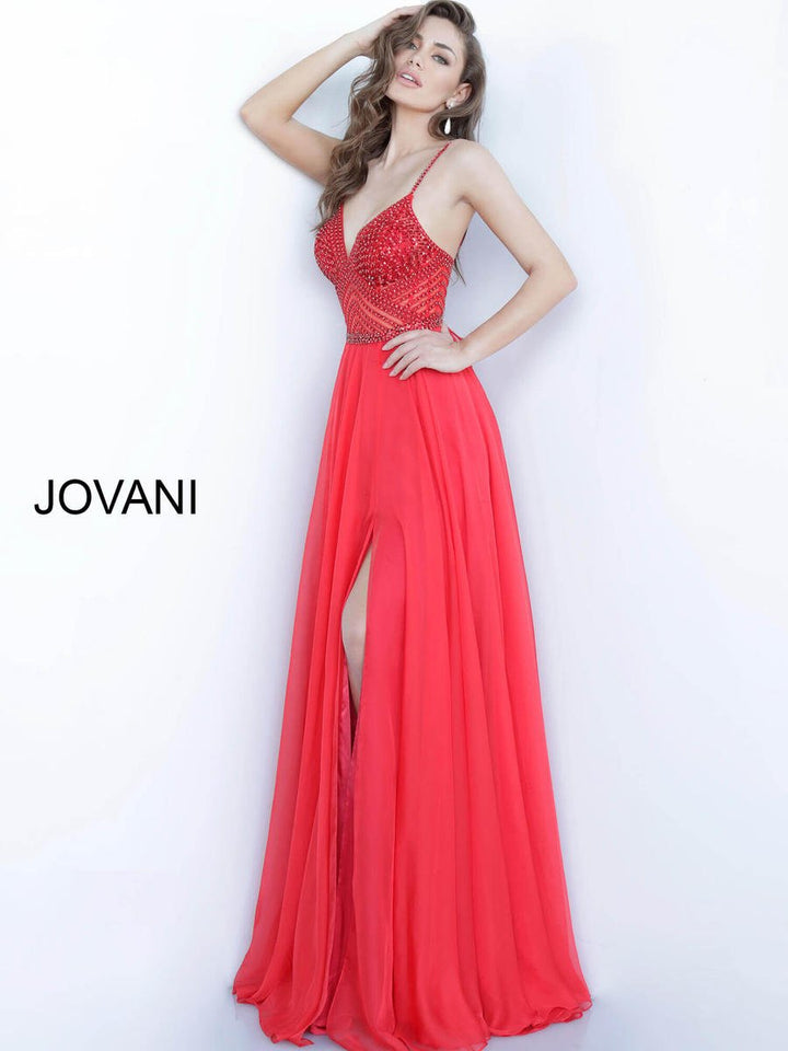 Jovani 66925 — Red