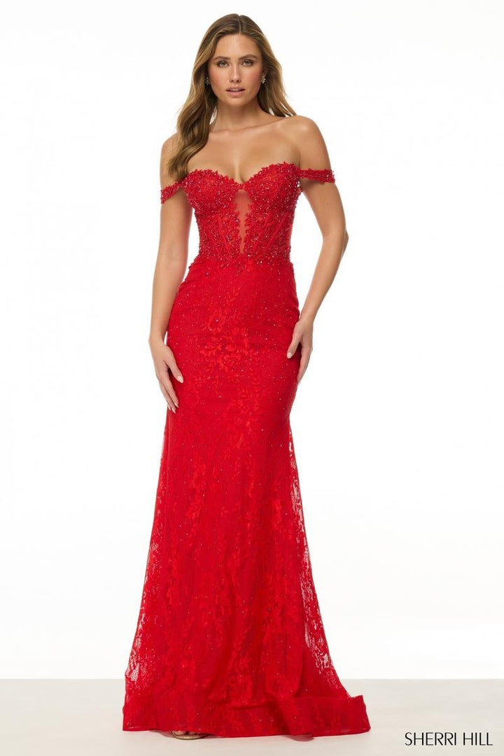 Sherri Hill 57130 — Red