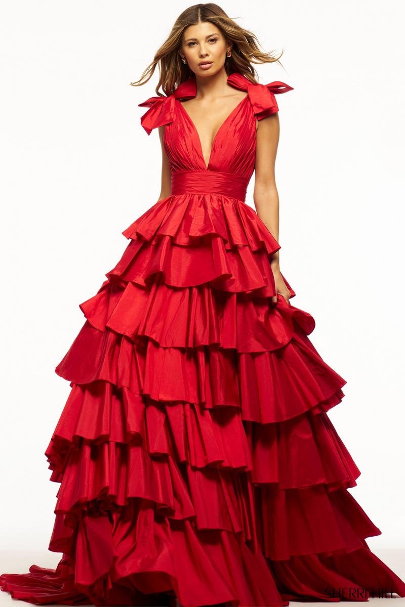 Sherri Hill 56035 — Red