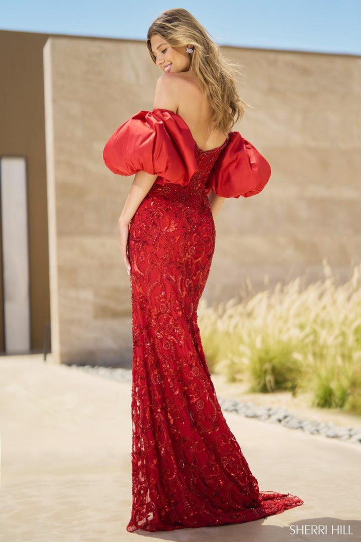 Sherri Hill 55646 — Red