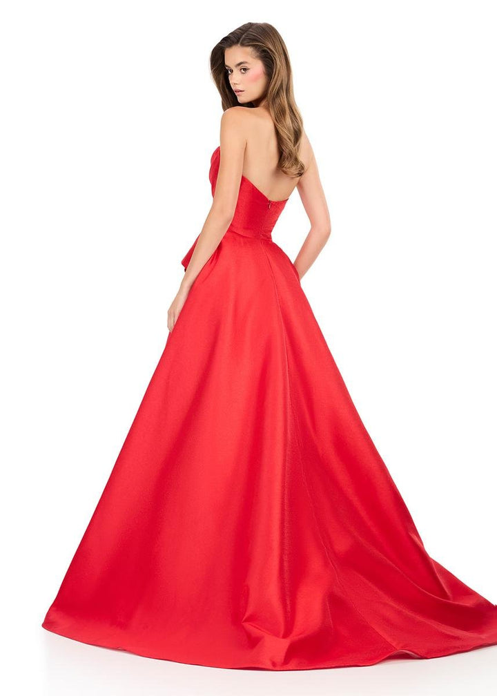 Ashley Lauren 12280 Red Prom Dress