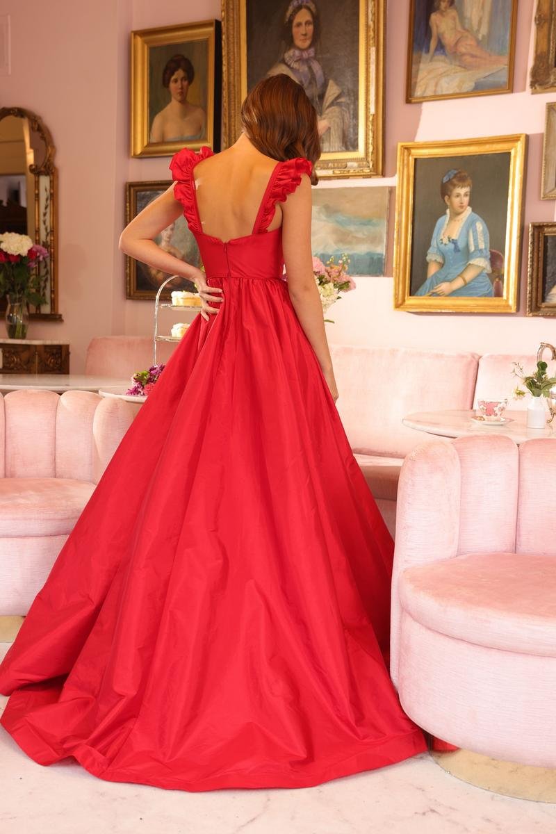 Ava Presley 40094 Red Prom Dress